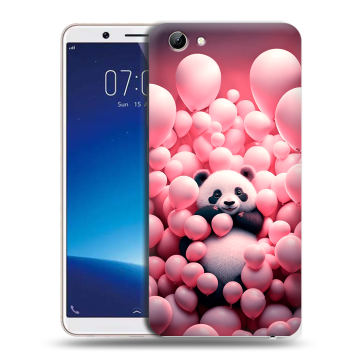 Силиконовый чехол на Vivo Y71 с принтом Панда Силиконовый чехол на Vivo Y71 с принтом Панда