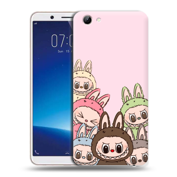 Силиконовый чехол на Vivo Y71 с принтом Лабубу