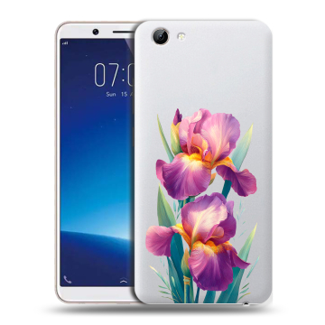 Силиконовый чехол на Vivo Y71 с принтом Цветы орхидеи