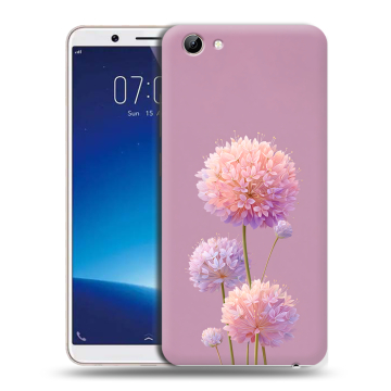 Силиконовый чехол на Vivo Y71 с принтом Цветы