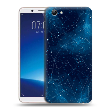 Силиконовый чехол на Vivo Y71 с принтом Космос звезды