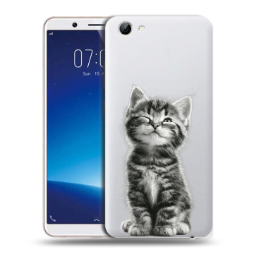 Силиконовый чехол на Vivo Y71 с принтом Котенок Силиконовый чехол на Vivo Y71 с принтом Котенок