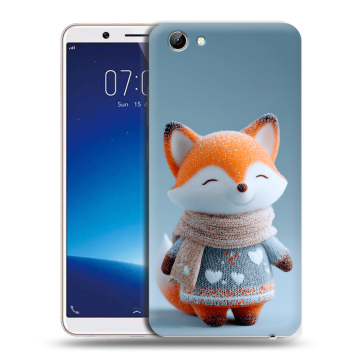 Силиконовый чехол на Vivo Y71 с принтом Лиса