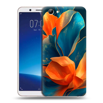 Силиконовый чехол на Vivo Y71 с принтом Цветы