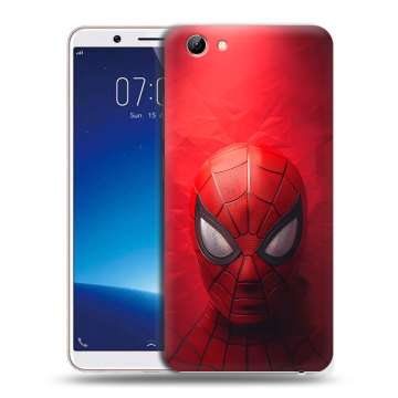 Силиконовый чехол на Vivo Y71 с принтом Spiderman Человек паук Силиконовый чехол на Vivo Y71 с принтом Spiderman Человек паук