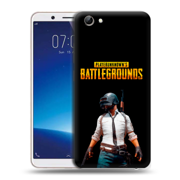 Силиконовый чехол на Vivo Y71 с принтом PUGB ПАГБ Силиконовый чехол на Vivo Y71 с принтом PUGB ПАГБ