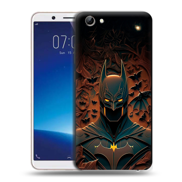 Силиконовый чехол на Vivo Y71 с принтом Batman Бэтмен