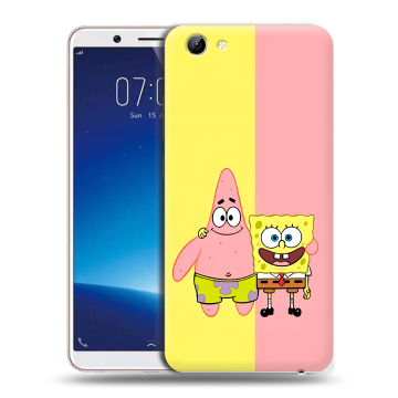 Силиконовый чехол на Vivo Y71 с принтом Спанч боб Спанчбоб Силиконовый чехол на Vivo Y71 с принтом Спанч боб Спанчбоб