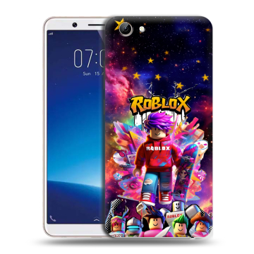 Силиконовый чехол на Vivo Y71 с принтом Roblox Роблокс Силиконовый чехол на Vivo Y71 с принтом Roblox Роблокс