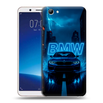 Силиконовый чехол на Vivo Y71 с принтом BMW БМВ Силиконовый чехол на Vivo Y71 с принтом BMW БМВ