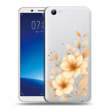 Силиконовый чехол на Vivo Y71 с принтом для девушки