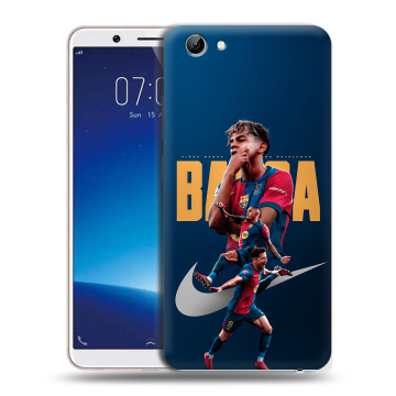 Силиконовый чехол на Vivo Y71 с принтом Барселона Barca Yamal Силиконовый чехол на Vivo Y71 с принтом Барселона Barca Yamal
