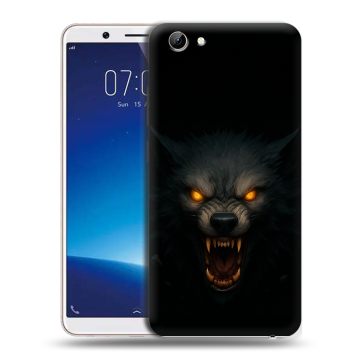 Силиконовый чехол на Vivo Y71 с принтом Волк