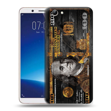 Силиконовый чехол на Vivo Y71 с принтом Доллар деньги Силиконовый чехол на Vivo Y71 с принтом Доллар деньги