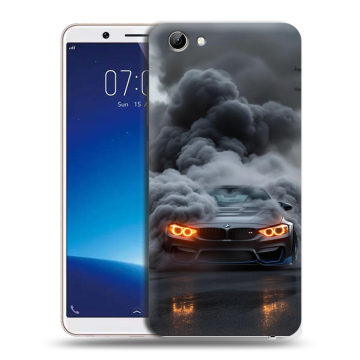 Силиконовый чехол на Vivo Y71 с принтом BMW БМВ Силиконовый чехол на Vivo Y71 с принтом BMW БМВ
