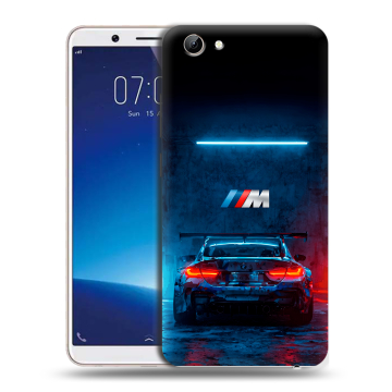 Силиконовый чехол на Vivo Y71 с принтом BMW БМВ Силиконовый чехол на Vivo Y71 с принтом BMW БМВ