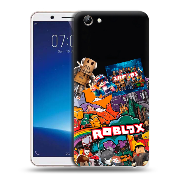 Силиконовый чехол на Vivo Y71 с принтом Roblox Роблокс Силиконовый чехол на Vivo Y71 с принтом Roblox Роблокс