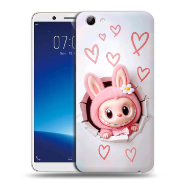 Силиконовый чехол на Vivo Y71 с принтом Labubu Лабубу