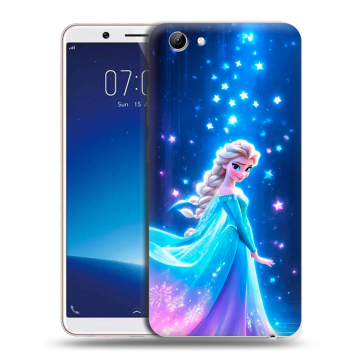 Силиконовый чехол на Vivo Y71 с принтом Холодное сердце Frozen Силиконовый чехол на Vivo Y71 с принтом Холодное сердце Frozen