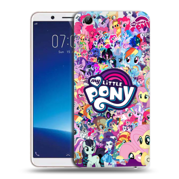 Силиконовый чехол на Vivo Y71 с принтом My little pony Дружба чудо Силиконовый чехол на Vivo Y71 с принтом My little pony Дружба чудо