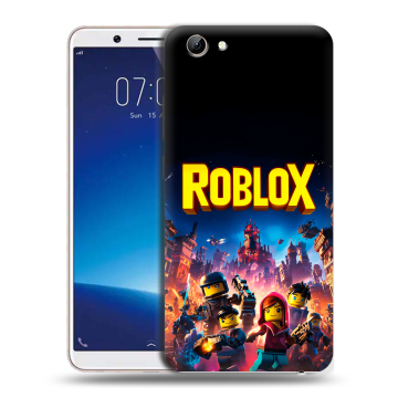 Силиконовый чехол на Vivo Y71 с принтом Roblox Роблокс Силиконовый чехол на Vivo Y71 с принтом Roblox Роблокс