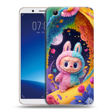 Силиконовый чехол на Vivo Y71 с принтом Labubu Лабубу Силиконовый чехол на Vivo Y71 с принтом Labubu Лабубу