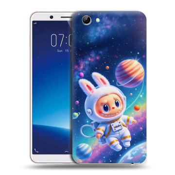 Силиконовый чехол на Vivo Y71 с принтом Labubu Лабубу Силиконовый чехол на Vivo Y71 с принтом Labubu Лабубу