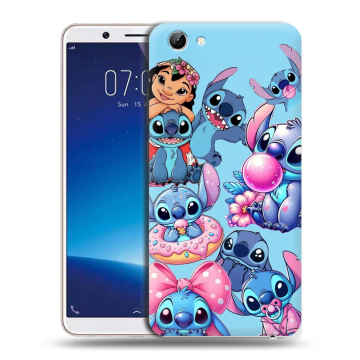 Силиконовый чехол на Vivo Y71 с принтом Лило и Стич