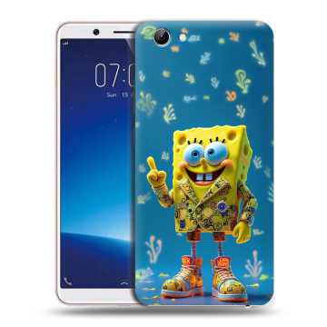 Силиконовый чехол на Vivo Y71 с принтом Спанч боб Спанчбоб Силиконовый чехол на Vivo Y71 с принтом Спанч боб Спанчбоб