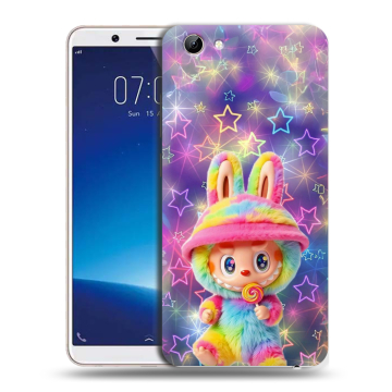 Силиконовый чехол на Vivo Y71 с принтом Labubu Лабубу Силиконовый чехол на Vivo Y71 с принтом Labubu Лабубу