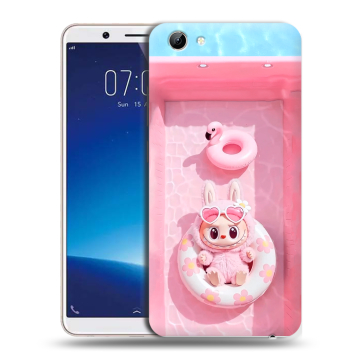 Силиконовый чехол на Vivo Y71 с принтом Labubu Лабубу Силиконовый чехол на Vivo Y71 с принтом Labubu Лабубу