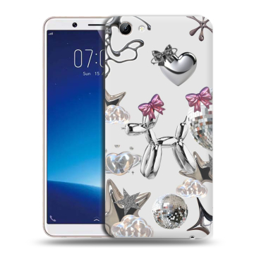 Силиконовый чехол на Vivo Y71 с принтом Y2K Силиконовый чехол на Vivo Y71 с принтом Y2K