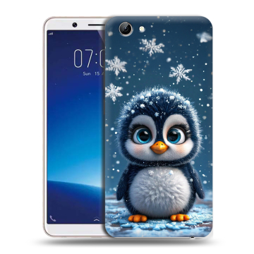 Силиконовый чехол на Vivo Y71 с принтом Новый год