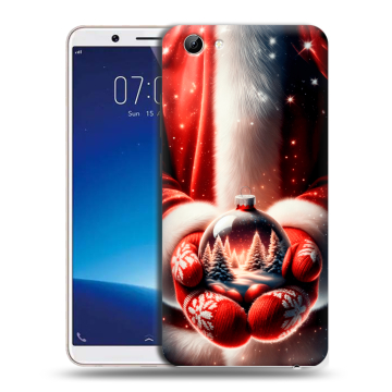 Силиконовый чехол на Vivo Y71 с принтом Новый год