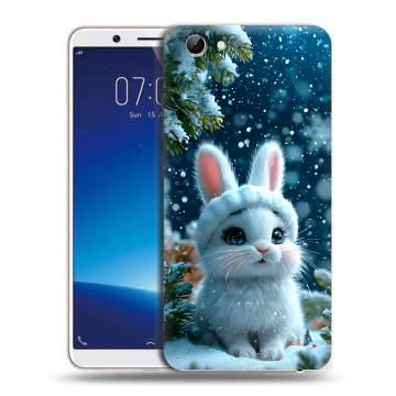 Силиконовый чехол на Vivo Y71 с принтом Новый год
