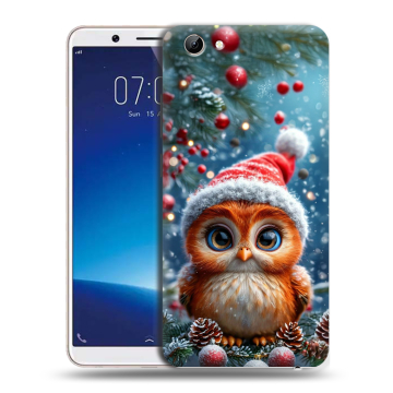 Силиконовый чехол на Vivo Y71 с принтом Новый год Силиконовый чехол на Vivo Y71 с принтом Новый год