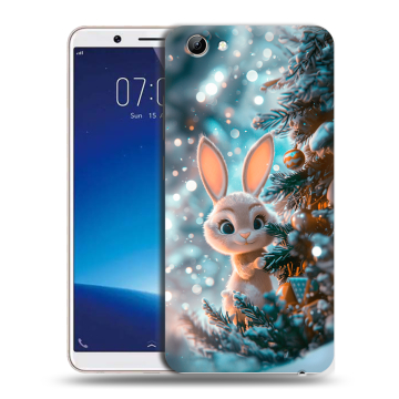Силиконовый чехол на Vivo Y71 с принтом Новый год Силиконовый чехол на Vivo Y71 с принтом Новый год