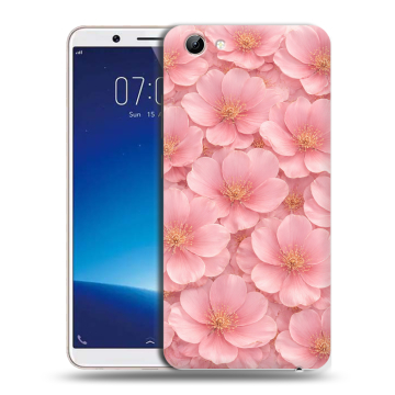 Силиконовый чехол на Vivo Y71 с принтом женский