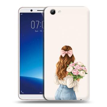 Силиконовый чехол на Vivo Y71 с принтом женский Силиконовый чехол на Vivo Y71 с принтом женский