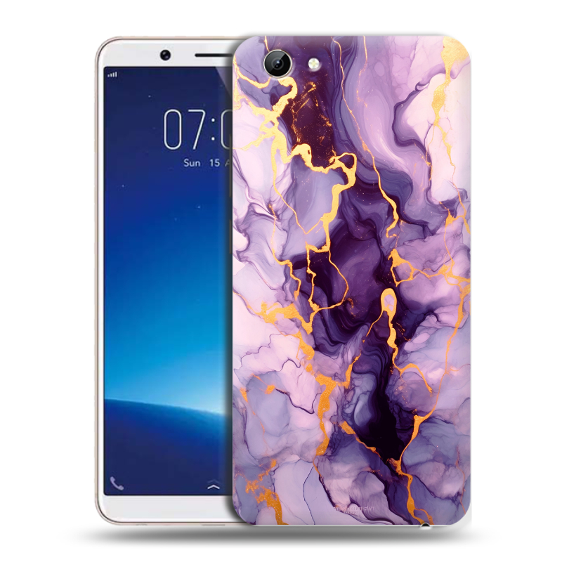 Силиконовый чехол на Vivo Y71 с принтом Мрамор Силиконовый чехол на Vivo Y71 с принтом Мрамор
