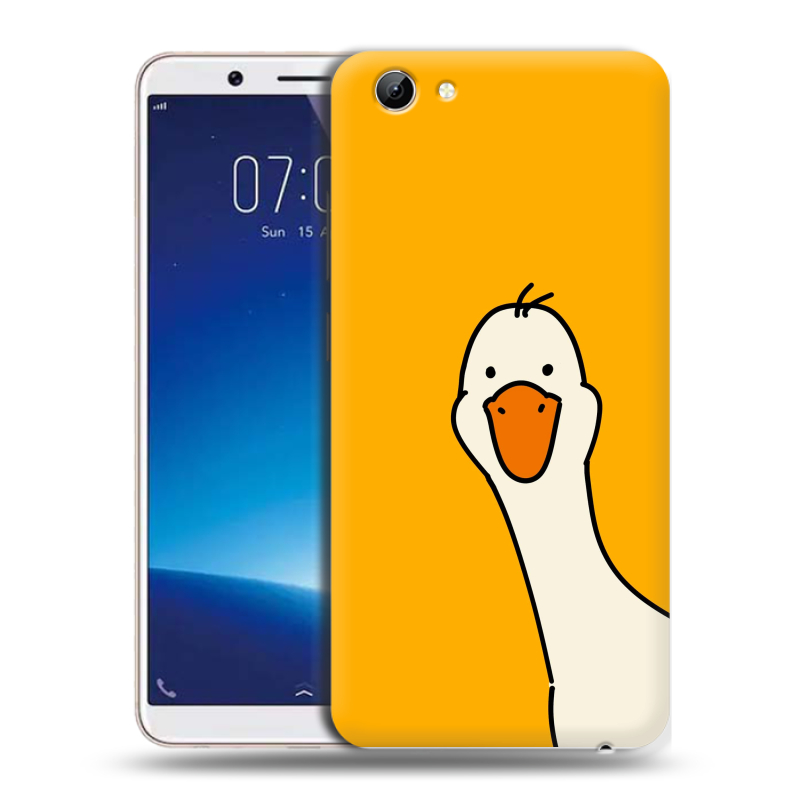 Силиконовый чехол на Vivo Y71 с принтом Утка Силиконовый чехол на Vivo Y71 с принтом Утка