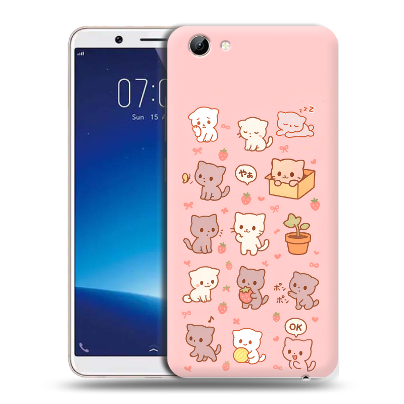 Силиконовый чехол на Vivo Y71 с принтом Hello Kitty Хелоу Кити Силиконовый чехол на Vivo Y71 с принтом Hello Kitty Хелоу Кити