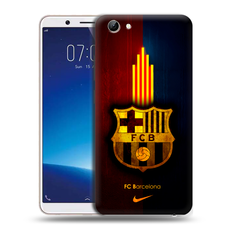 Пластиковый чехол на Vivo Y71 с принтом Барселона Barcelona Пластиковый чехол на Vivo Y71 с принтом Барселона Barcelona