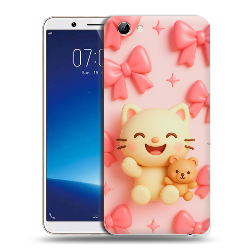 Пластиковый чехол на Vivo Y71 с принтом для девочек Пластиковый чехол на Vivo Y71 с принтом для девочек