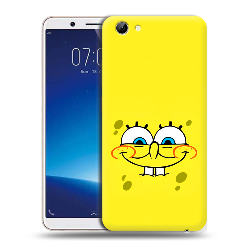 Пластиковый чехол на Vivo Y71 с принтом спанчбоб спанч боб Пластиковый чехол на Vivo Y71 с принтом спанчбоб спанч боб