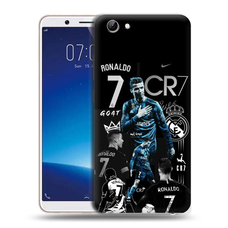 Пластиковый чехол на Vivo Y71 с принтом Реал Роналдо Пластиковый чехол на Vivo Y71 с принтом Реал Роналдо