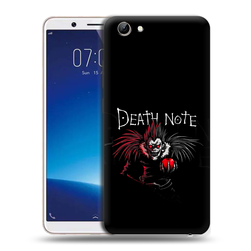 Пластиковый чехол на Vivo Y71 с принтом Death note Тетрадь смерти Пластиковый чехол на Vivo Y71 с принтом Death note Тетрадь смерти