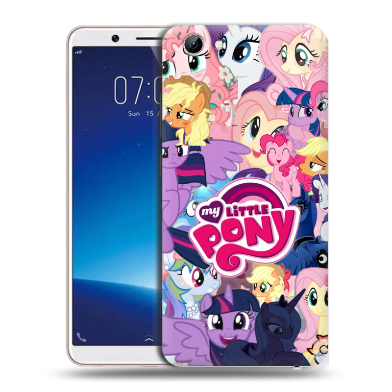 Пластиковый чехол на Vivo Y71 с принтом My little pony Дружба чудо Пластиковый чехол на Vivo Y71 с принтом My little pony Дружба чудо