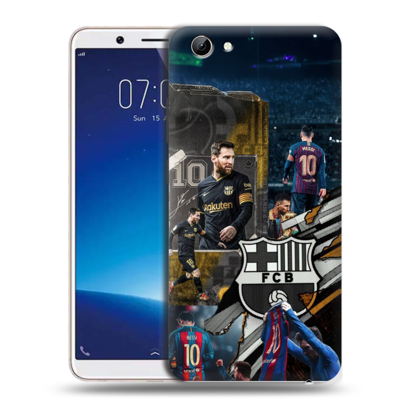 Силиконовый чехол на Vivo Y71 с принтом Messi Barcelona Силиконовый чехол на Vivo Y71 с принтом Messi Barcelona