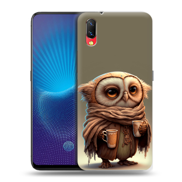 Пластиковый чехол на Vivo NEX с принтом Сова